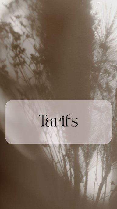 Tarifs Tarifs