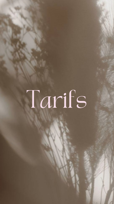 Tarifs